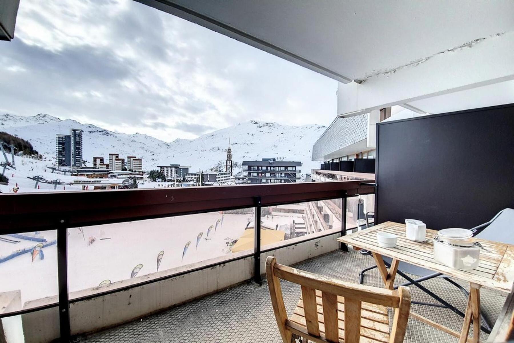 Residence Chaviere - Studio Lumineux - Au Pied Des Pistes - Balcon Mae-2564 サン・マルタン・ド・ベルヴィル エクステリア 写真